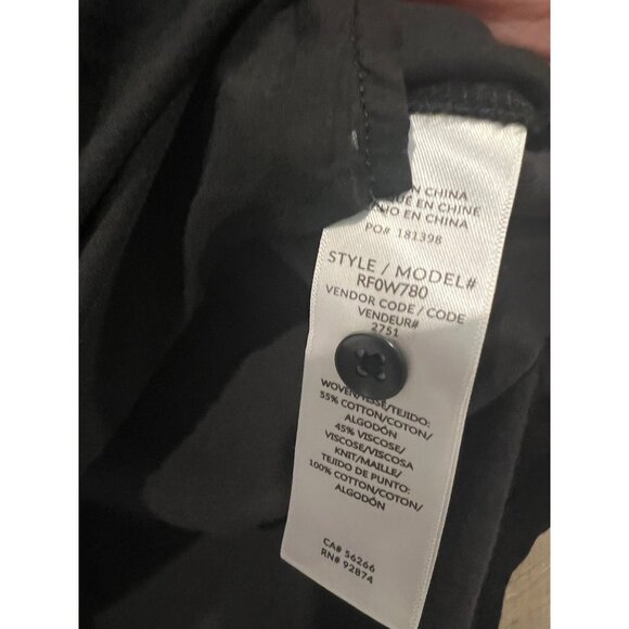 Splendid Paige black jersey Tie Front Shirt - XS NWOT - Picture 6 of 7